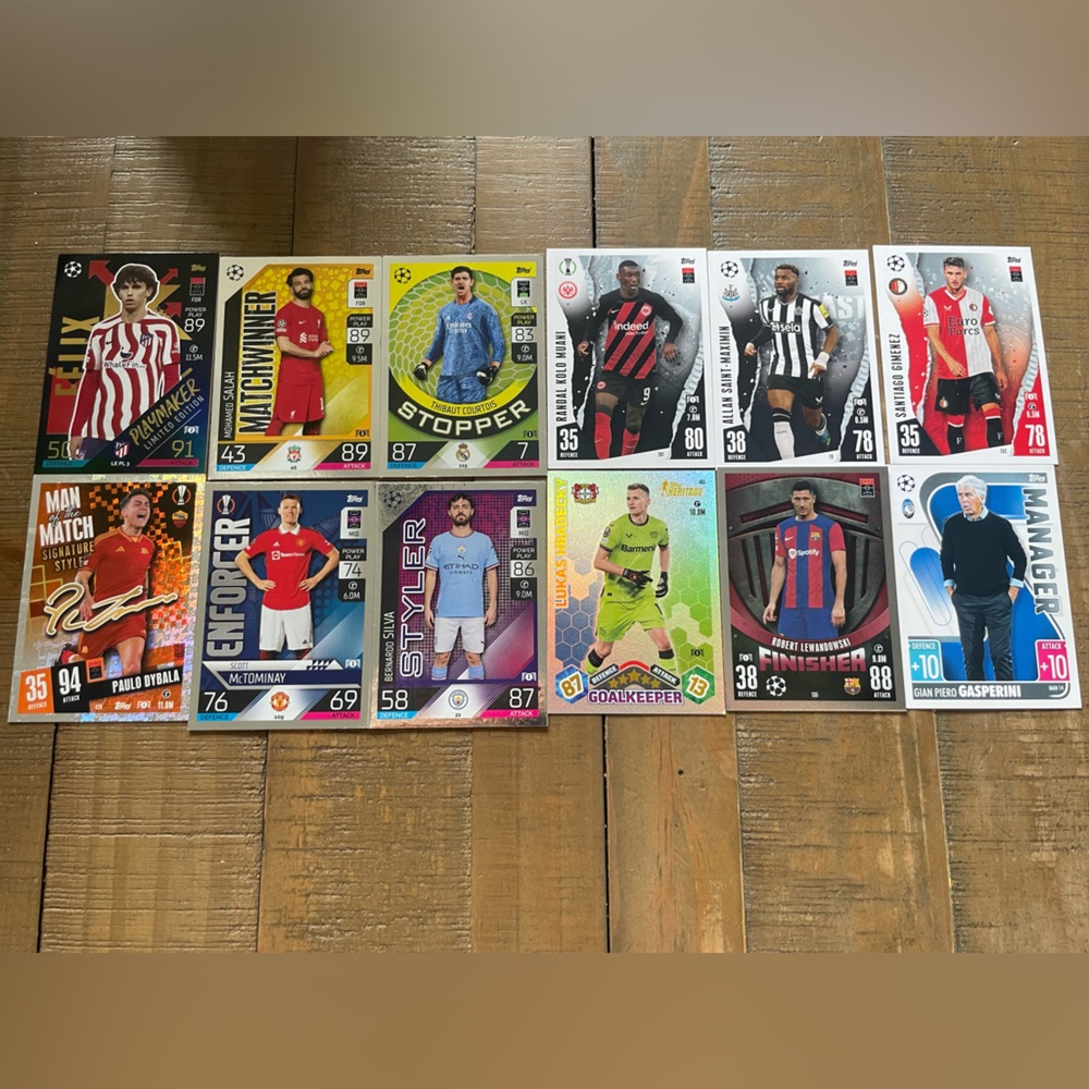 Topps Soccer Trading Cards (10 pack)